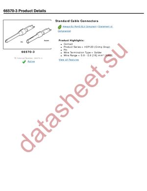 66570-3 datasheet  